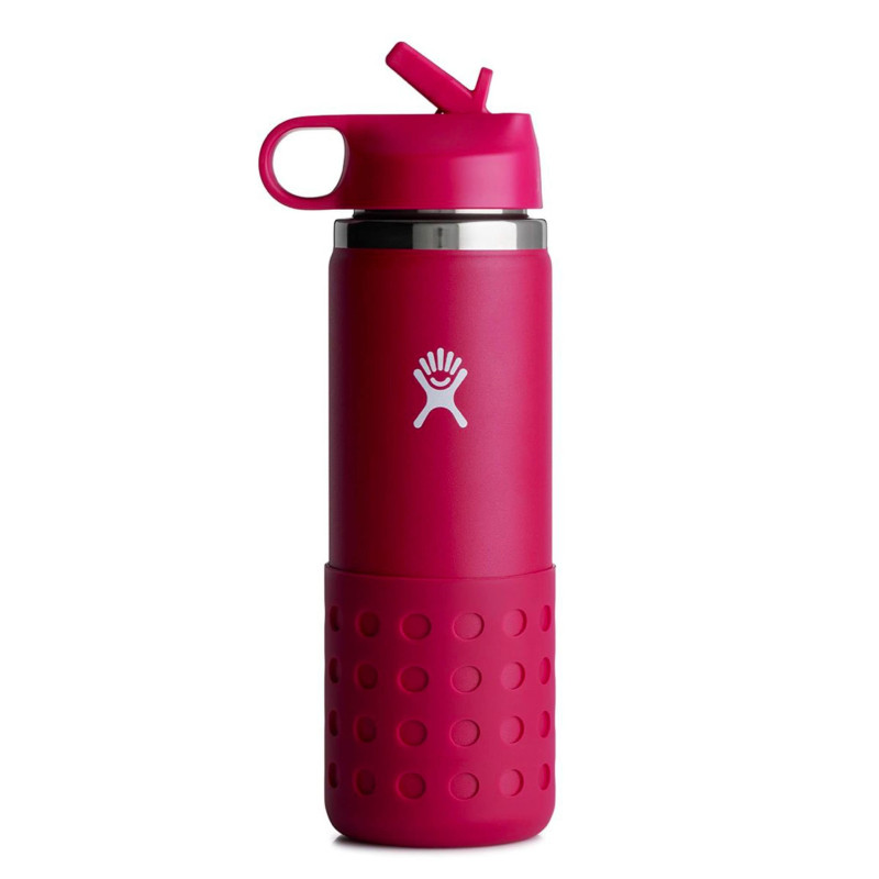 20oz Wide Mouth Hydro Flask Bottle - Red