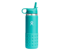 Hydro Flask Bouteille 20oz Wide Mouth Hydro Flask - Turquoise