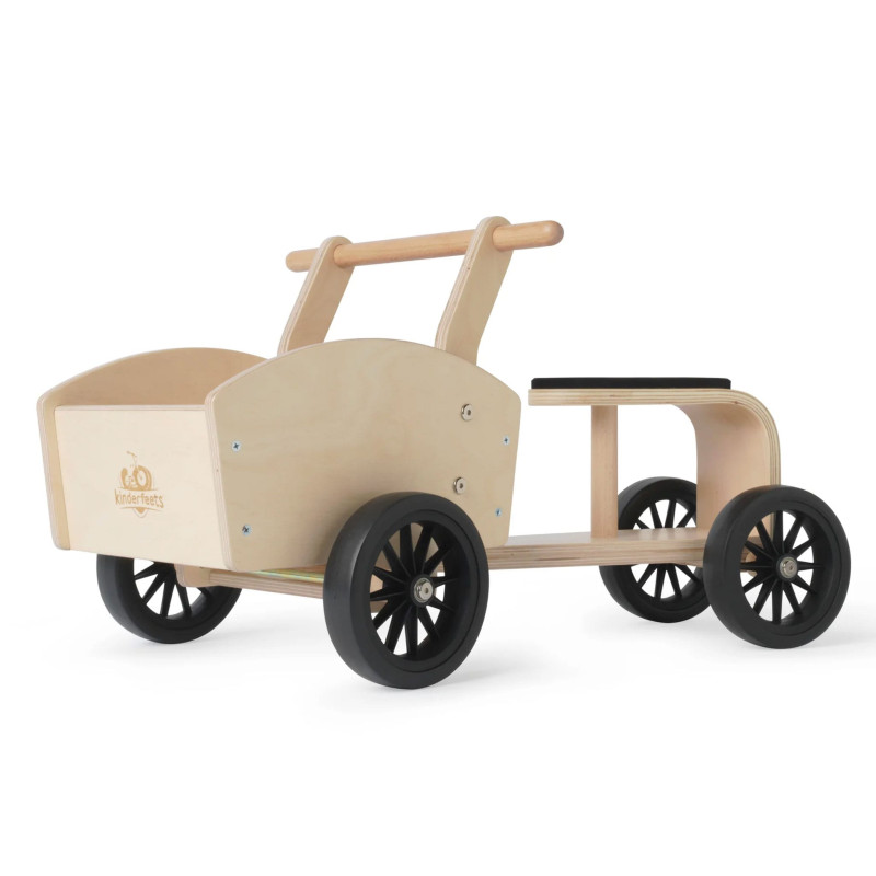 Kinderfeets Cargo Bike Cart - Natural / White