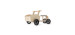 Kinderfeets Cargo Bike Cart - Natural / White