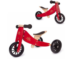 Tiny Tot 2 in 1 Balance Bike - Red