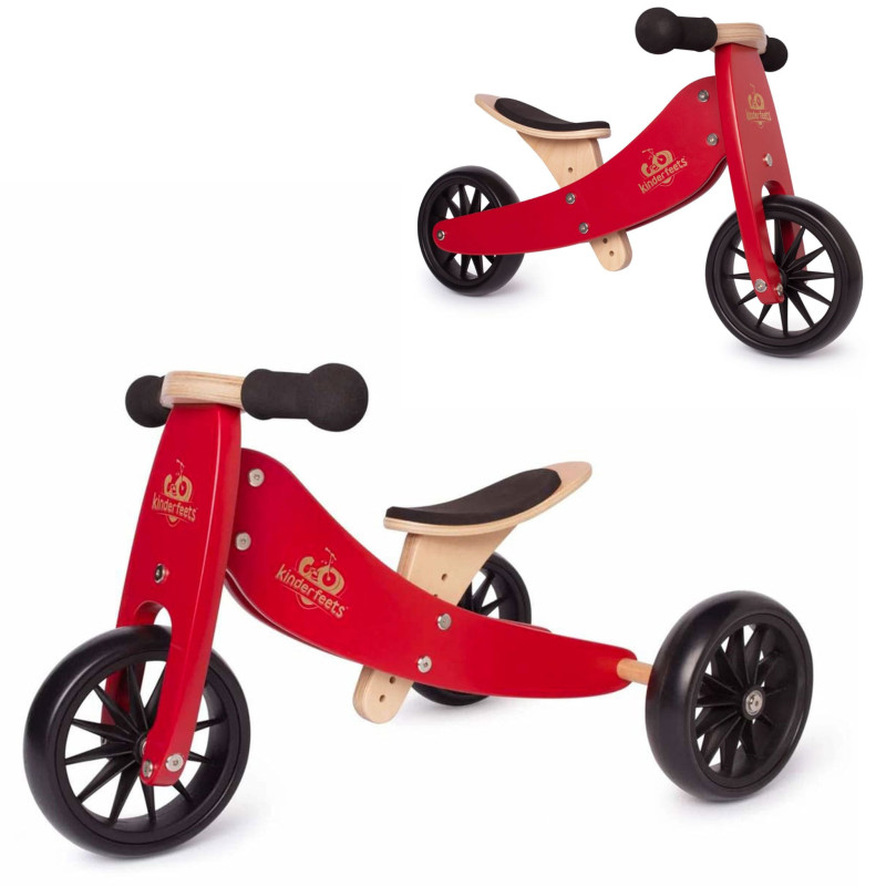 Tiny Tot 2 in 1 Balance Bike - Red