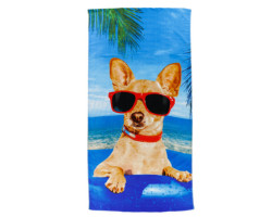 Beach Towel - Chihuahua