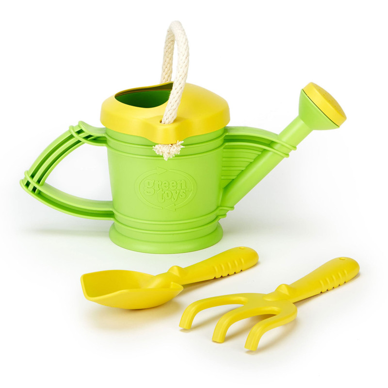3 Piece Watering Can Set - Green