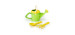 3 Piece Watering Can Set - Green