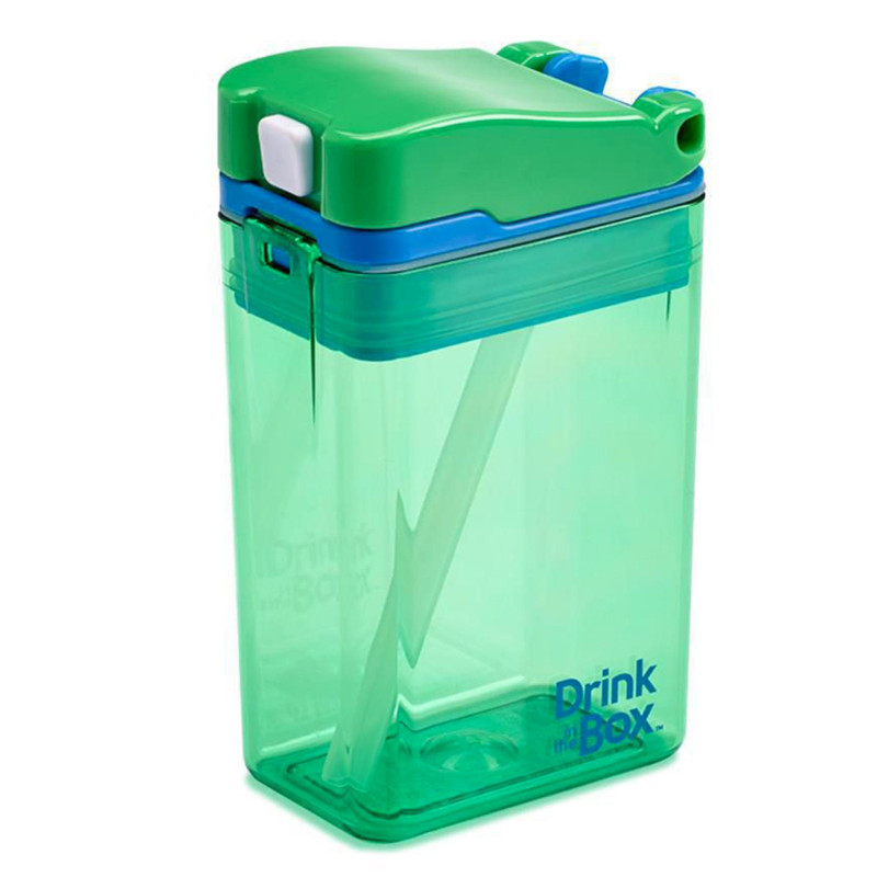 Container with Straw 8oz - Green