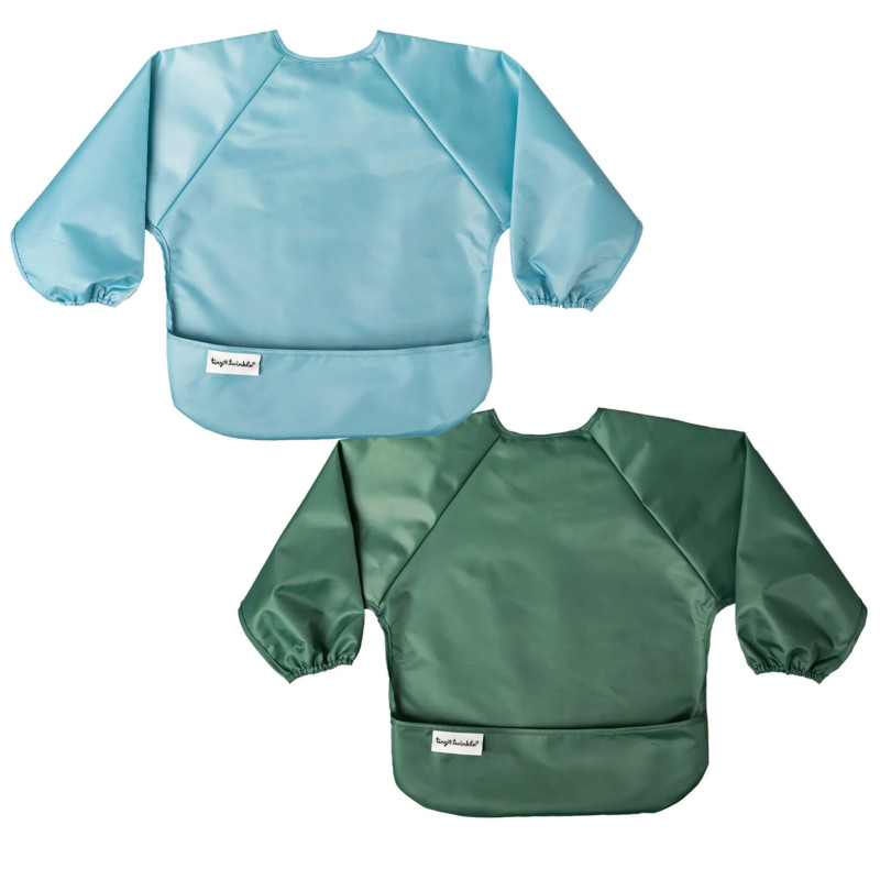 Long Sleeve Bib (2) - Blue / Olive