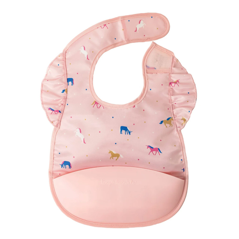 Rigid Pocket Bib - Unicorn