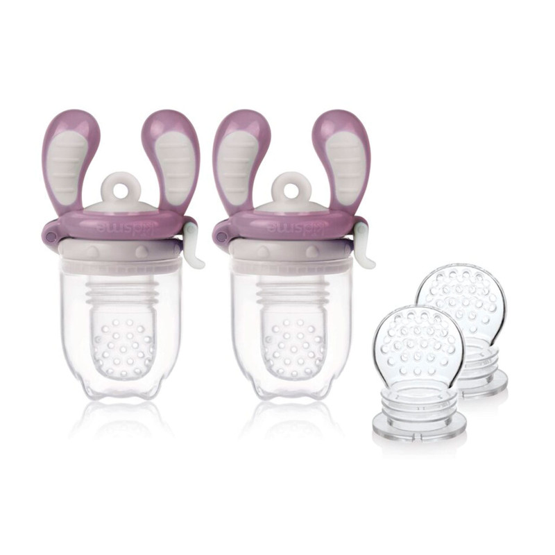 Nutrition Pacifier Set - Plum