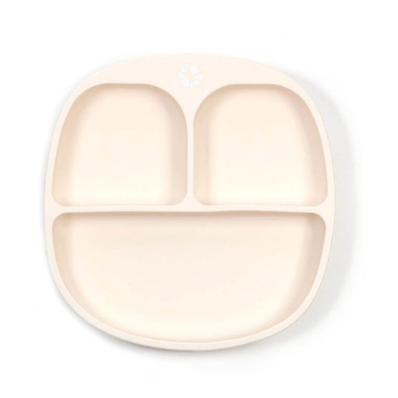 Silicone Plate - Ivory