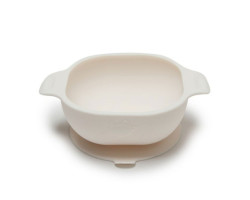Silicone Bowl - Cream