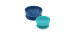 IncrediBowls Suction Bowl 2 Pack - Navy/Aqua