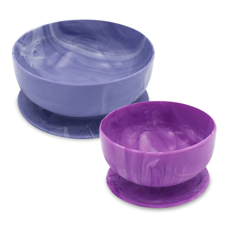 IncrediBowls Suction Bowl Pack of 2 - Lilac Mauve