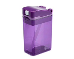8oz Straw Container - Purple
