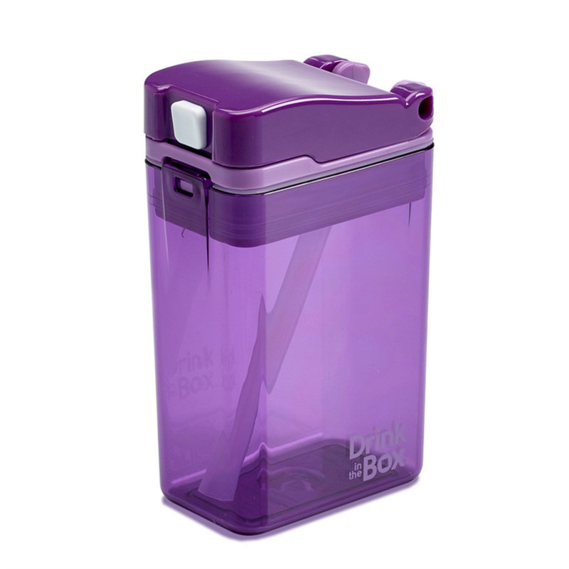 8oz Straw Container - Purple