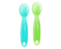 FirstSpoon Spoon Pack of 2 - Aqua Green