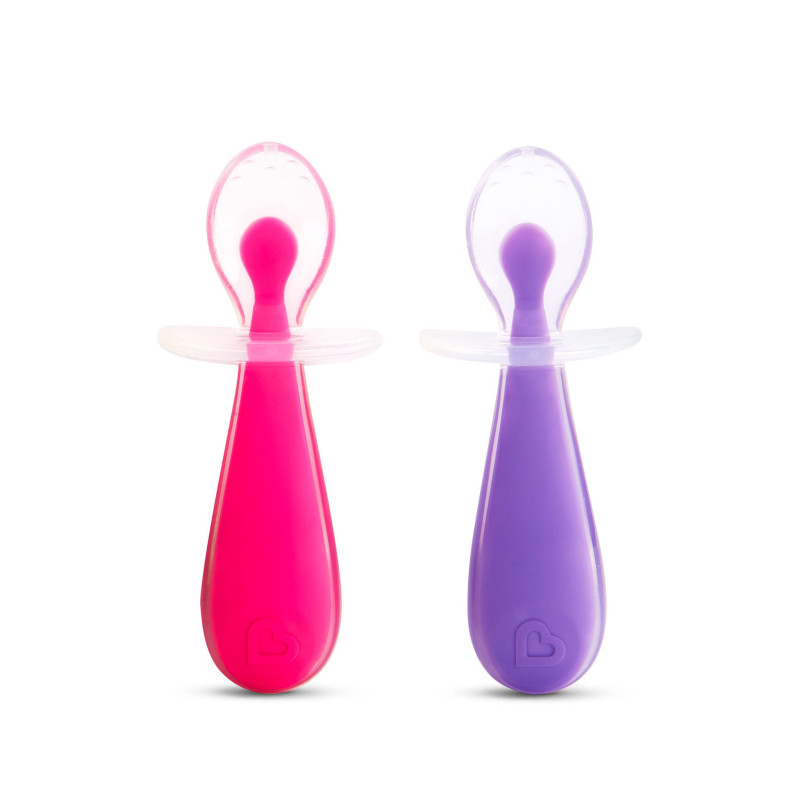 Silicone Spoon Pack of 2 - Pink