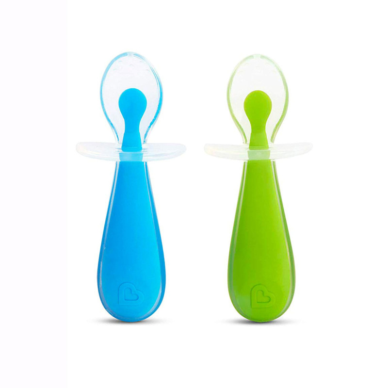 Silicone Spoon Pack of 2 - Blue