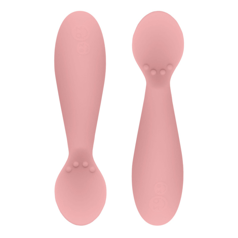 EZ PZ Fun Cuillères Tiny Spoon Paquet de 2 - Rose Blush