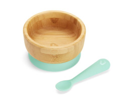 Bamboo Suction Bowl and...