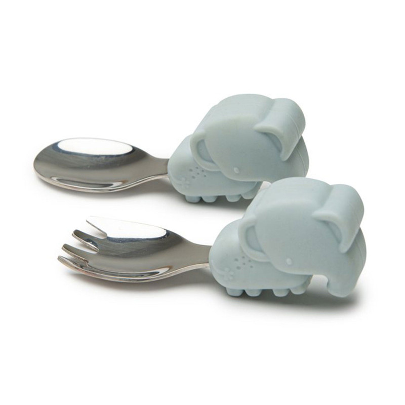 Spoon and Fork Set - Elephant