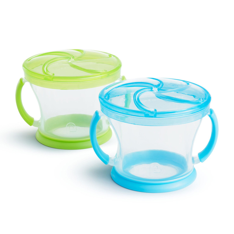 Snack Cup Pack of 2 - Blue / Green