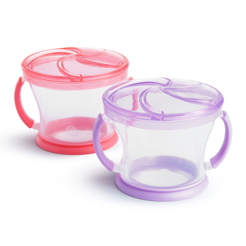 Snack Cup Pack of 2 - Pink / Purple