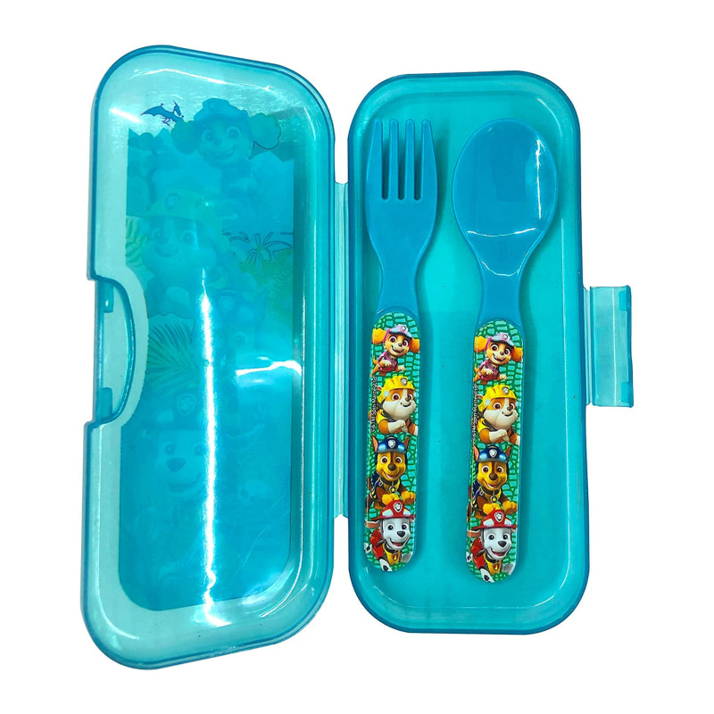 Paw Patrol Travel Utensils - Blue