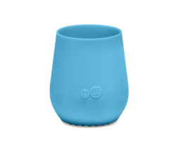 EZ PZ Fun Verre d'Apprentissage en Silicone Tiny Cup - Bleu