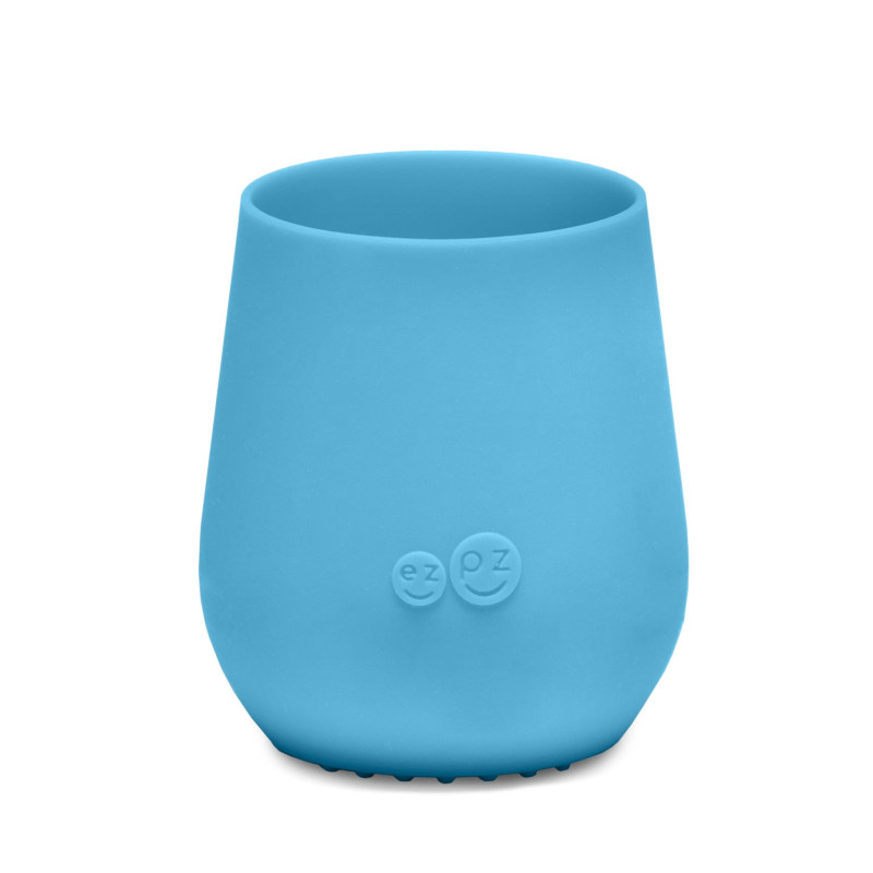 Tiny Cup Silicone Learning Cup - Blue