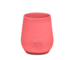 Tiny Cup Silicone Learning Cup - Coral