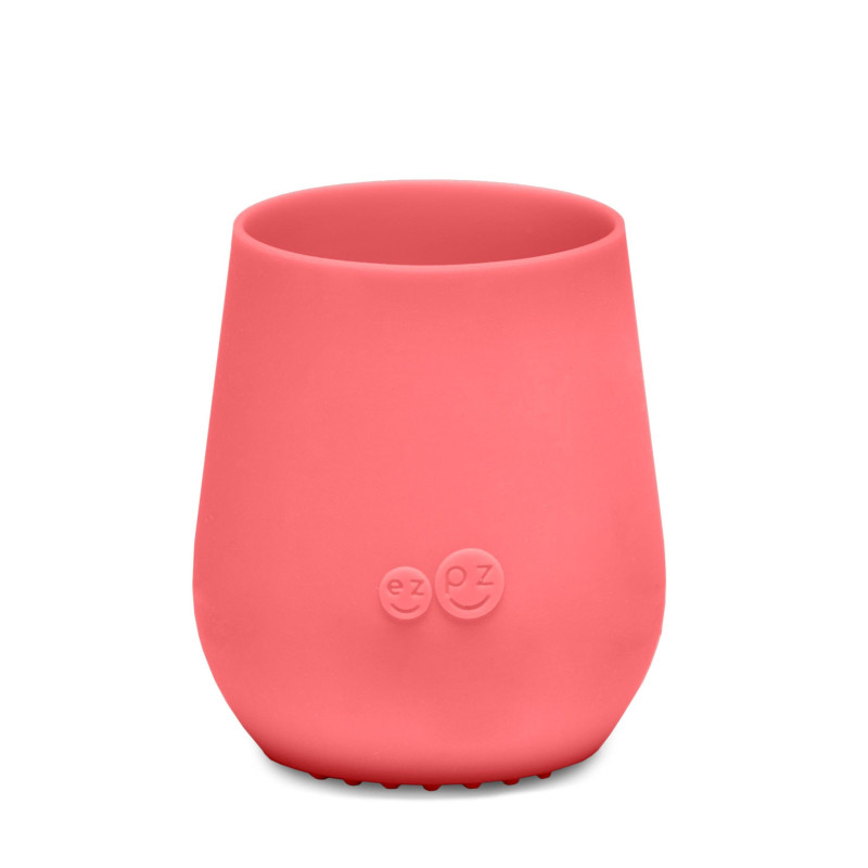Tiny Cup Silicone Learning Cup - Coral