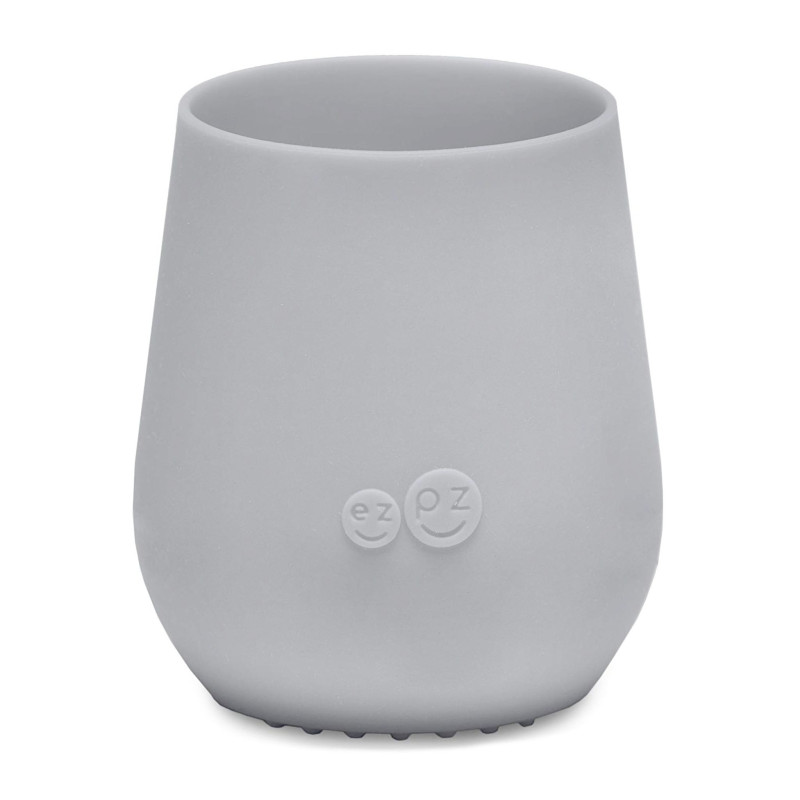 Tiny Cup Silicone Learning Cup - Gray