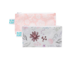 Snack Bag Small Pack of 2 - Flower