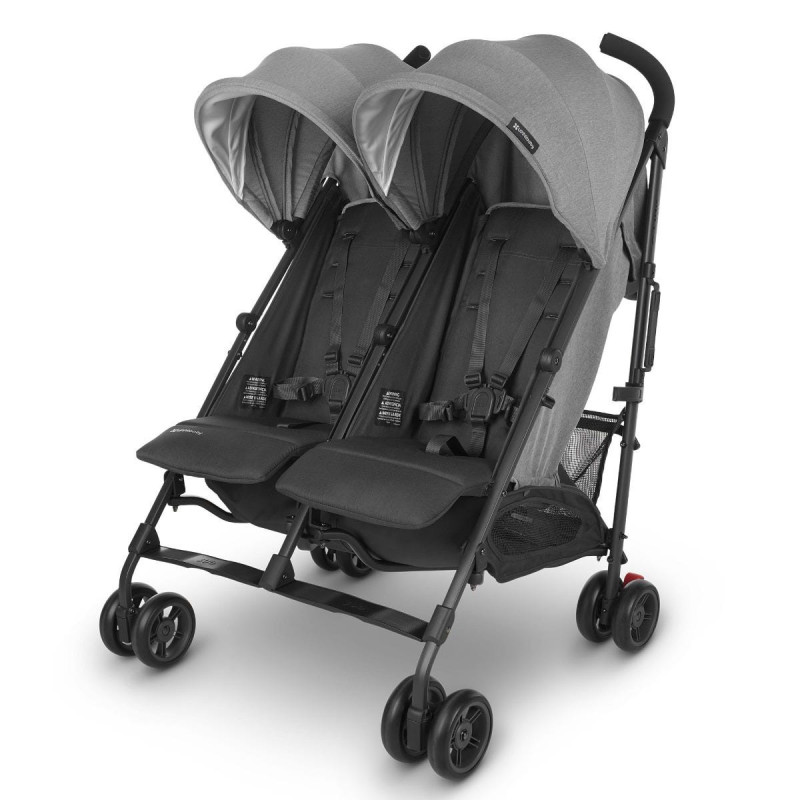 G-Link 2 Double Stroller - Greyson