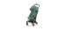 Cybex Poussette Coya - Cadre or rose avec siège vert feuillage