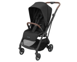 Leona Ultra Compact Stroller - Essential Black