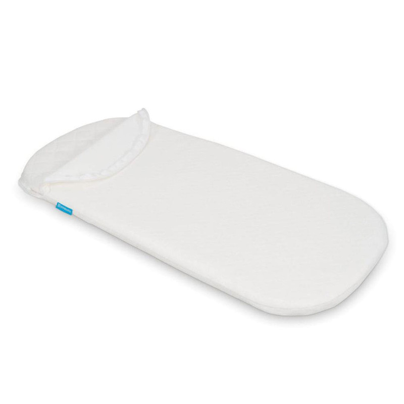 Pram Mattress Cover - White