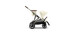 Gazelle S 2 stroller – Taupe-colored chassis with Shell Beige seat