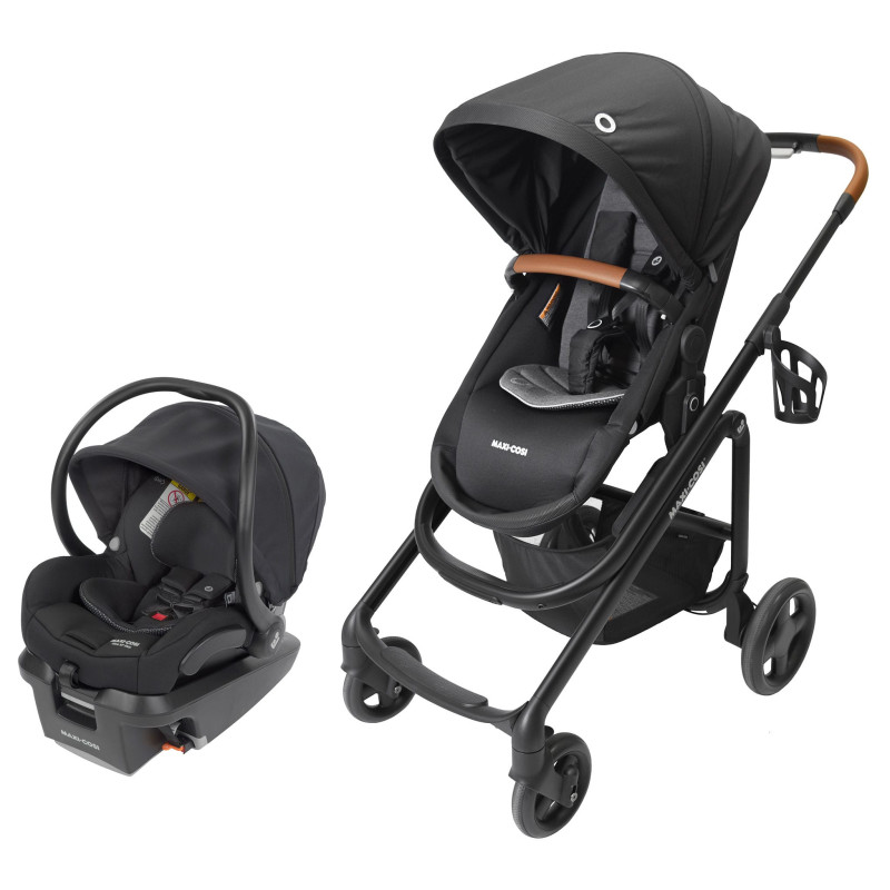 Lila CP Mico XP Max Travel System - Black