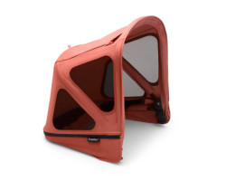 Breezy Sun Ventilated Roof for Donkey - Sunrise Red