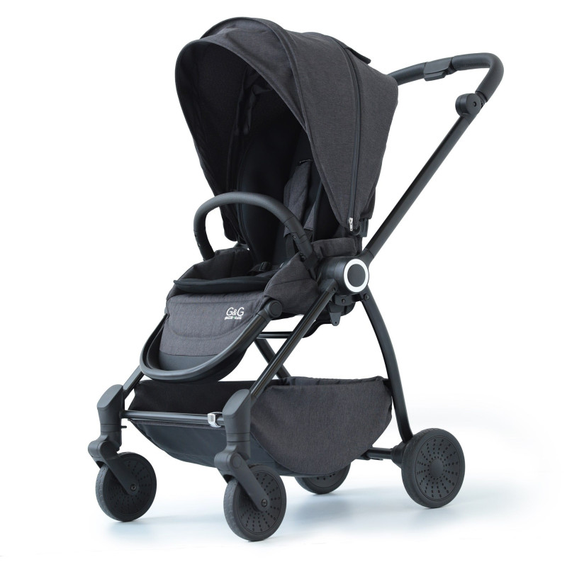 Hopscotch Stroller - Raven