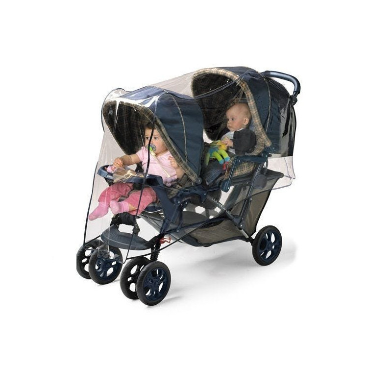 Rain Plastic for Travel System and Double Stroller