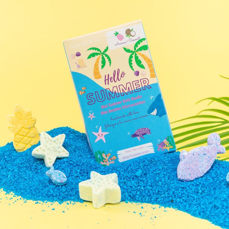 Mini Bath Bomb Set - Hello Summer