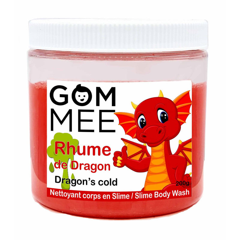 Gom-mee Nettoyant Corps Slime Moussant - Rhume de Dragon
