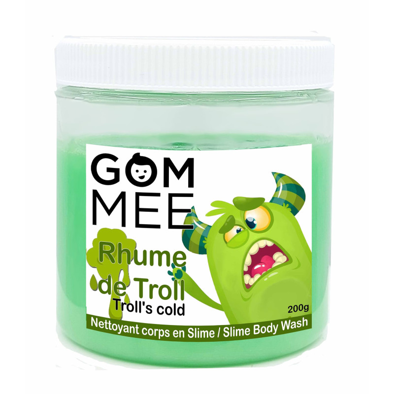 Gom-mee Nettoyant Corps Slime Moussant - Rhume de Troll