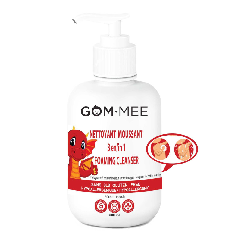 Gom-mee Nettoyant Moussant 3-en-1 - Dragon