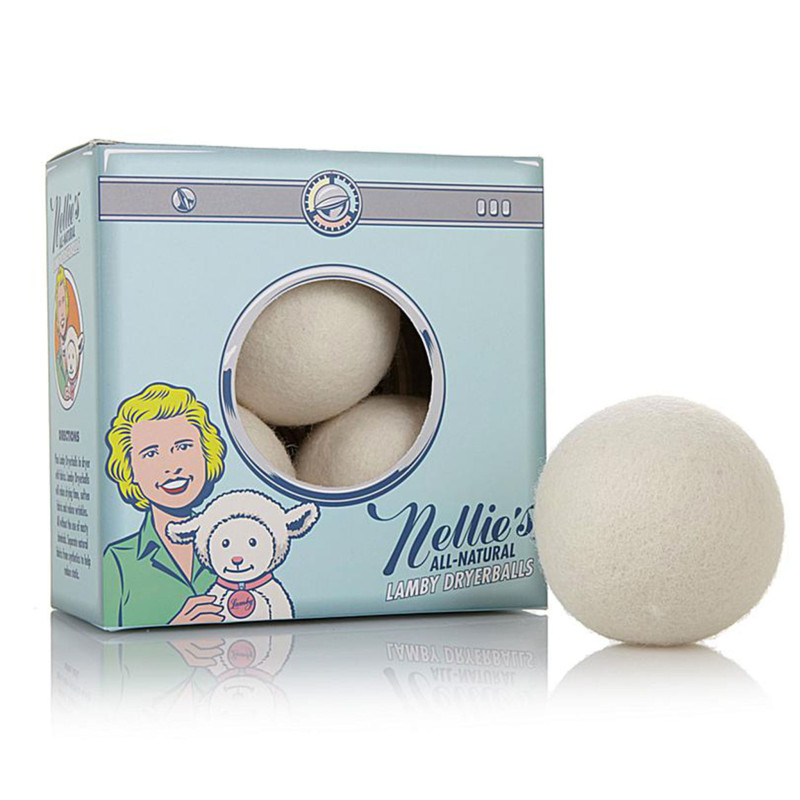 Nellie's All-Natural Balles de Séchage en Laine