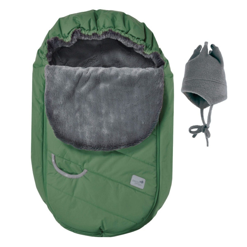 Car Seat Cover - Faille Green