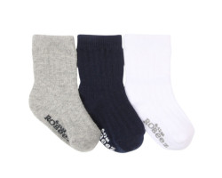 Socks Pack of 3 Basics 6-24 months